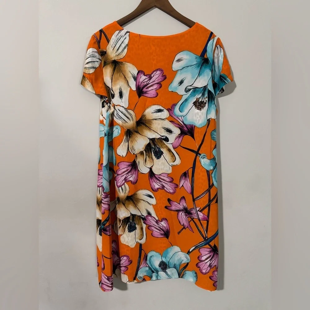 Chicos - Petite Reversible Floral-Animal Dress - Picture 7 of 13